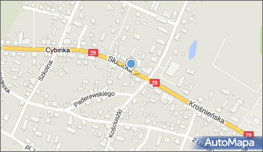 GLS - Punkt odbioru, Ul. Slubicka 3, Cybinka 69-108