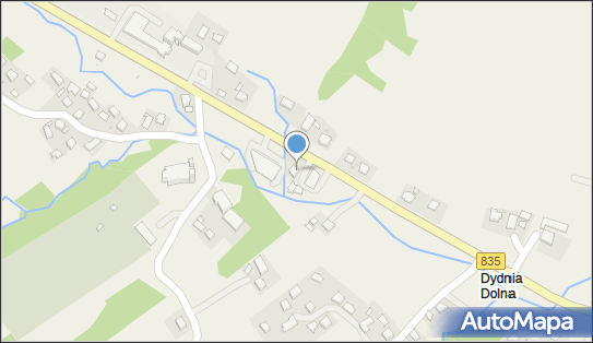 GLS - Punkt odbioru, Dydnia 217b, Dydnia 36-204