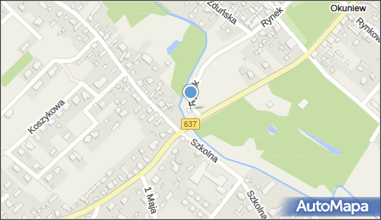 GLS - Punkt odbioru, Ul. Warszawska 2A, Okuniew 05-079