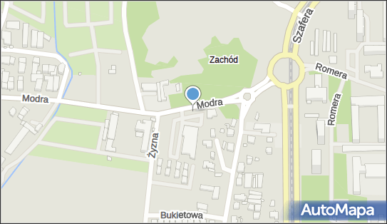 GLS - Punkt odbioru, Modra 9c, Szczecin 71-220