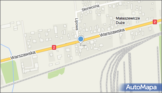 GLS - Punkt odbioru, WARSZAWSKA 29, Malaszewicze 21-540