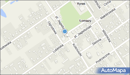 GLS - Punkt odbioru, Plac Jagielloński 1, Łomazy 21-532