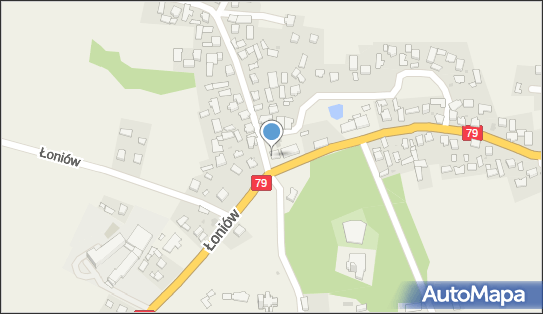 GLS - Punkt odbioru, Łoniów 51, Łoniów 27-670