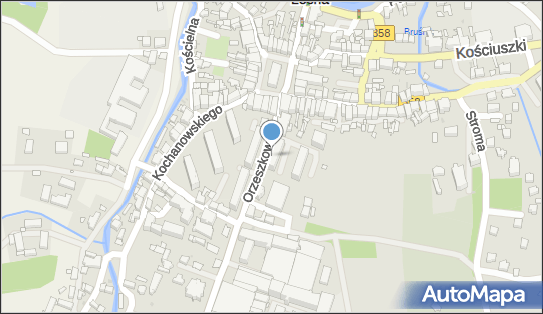 GLS - Punkt odbioru, ELIZY ORZESZKOWEJ 1, Lesna k. Lubania Sl. 59-820