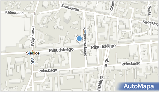 GLS - Punkt odbioru, Pilsudskiego 50/1, Siedlce 08-110