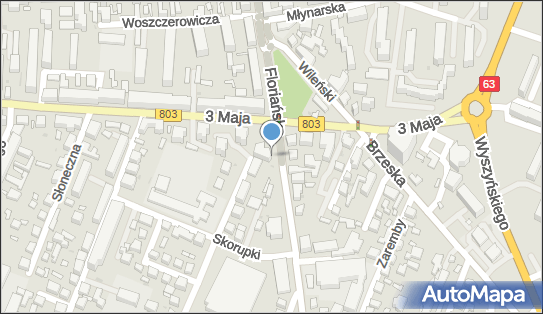 GLS - Punkt odbioru, FLORIANSKA 28, Siedlce 08-110