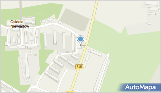 GLS - Punkt odbioru, Ul. Osiedle Niewiadow 41, Osiedle Niewiadow 97-225