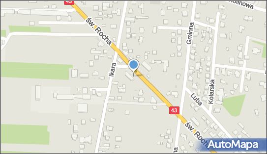 GLS - Punkt odbioru, Ul. Sw. Rocha 241, Czestochowa 42-221