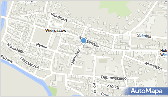 GLS - Punkt odbioru, KLEMENSA WIERUSZA 3, Wieruszow 98-400