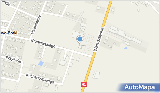 GLS - Punkt odbioru, UL. BRONIEWSKIEGO 2B, Olszewo-Borki 07-415