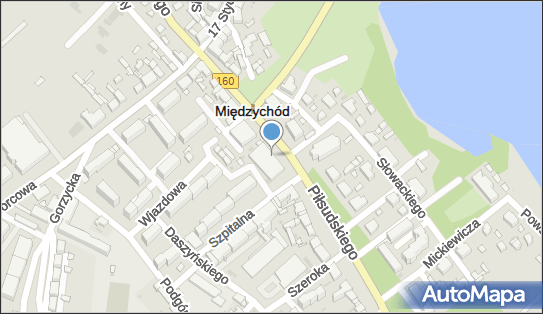 GLS - Punkt odbioru, PILSUDSKIEGO 45, Miedzychod 64-400