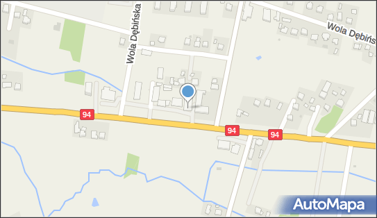 GLS - Punkt odbioru, WOLA DEBINSKA 115, Wola Debinska 32-852