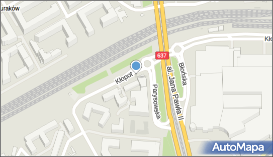 GLS - Punkt odbioru, Ul. Klopot 4 Lok. U.2.2, Warszawa 01-066