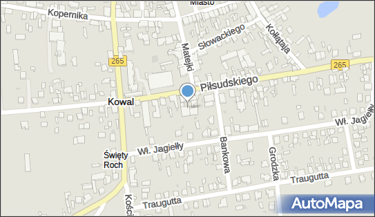 GLS - Punkt odbioru, Ul. Pilsudskiego 38, Kowal 87-820