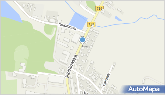 GLS - Punkt odbioru, Ul. Piotrkowska 40, Wola Moszczenicka 97-310