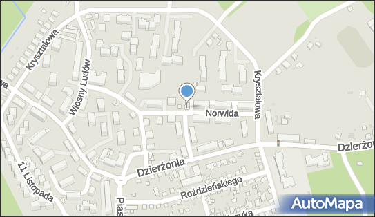 GLS - Punkt odbioru, Norwida 3D, Myslowice 41-408