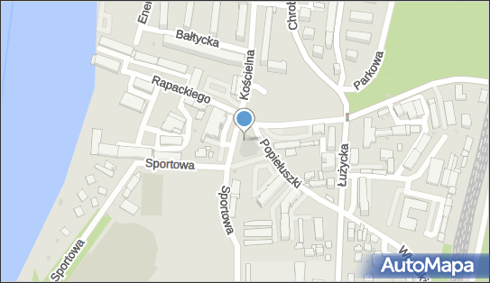 GLS - Punkt odbioru, Ul. Rapackiego 7, Gryfino 74-100