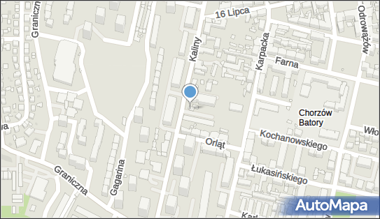 GLS - Punkt odbioru, KALINY 75, Chorzow Batory 41-506