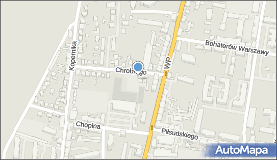 GLS - Punkt odbioru, CHROBREGO 25, Slubice 69-100