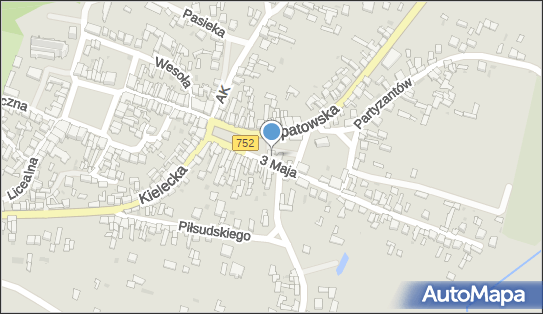 GLS - Punkt odbioru, UL. PLAC ŻWIRKI 14, Bodzentyn 26-010