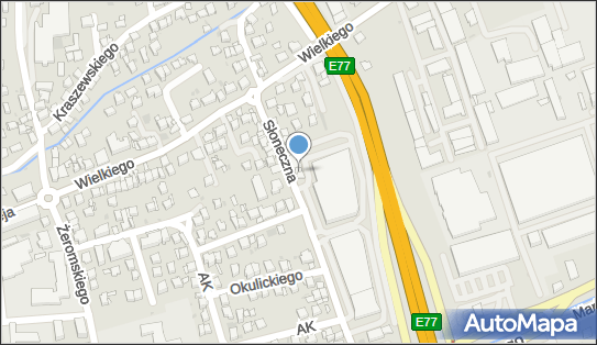 GLS - Punkt odbioru, SLONECZNA 2E, Myslenice 32-400