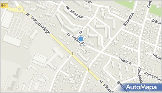 GLS - Punkt odbioru, OSIEDLE MLODYCH 31, Mlawa 06-500