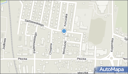 GLS - Punkt odbioru, Ul. Moniuszki 11, Plonsk 09-100