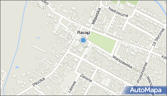 GLS - Punkt odbioru, Ul. Pilsudskiego 2 Lok 2, Raciaz 09-140