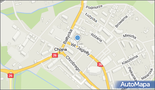 GLS - Punkt odbioru, Ul. Jagielly 26, Chojna 74-500