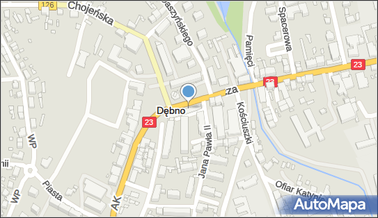 GLS - Punkt odbioru, Adama Mickiewicza 2f, Debno 74-400