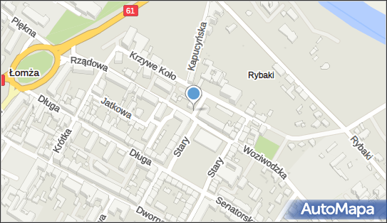 GLS - Punkt odbioru, UL. KAZNODZIEJSKA 1A, Łomża 18-400