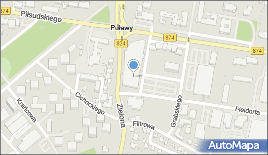 GLS - Punkt odbioru, FIELDORFA ,,NILA'' 2/19, Pulawy 24-100