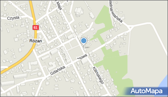 GLS - Punkt odbioru, pl. Obroncow Rozana 12, Rozan 06-230