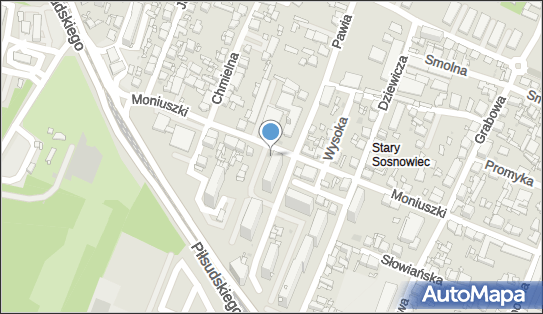 GLS - Punkt odbioru, MONIUSZKI 24, Sosnowiec Stary Sosnowiec 41-209