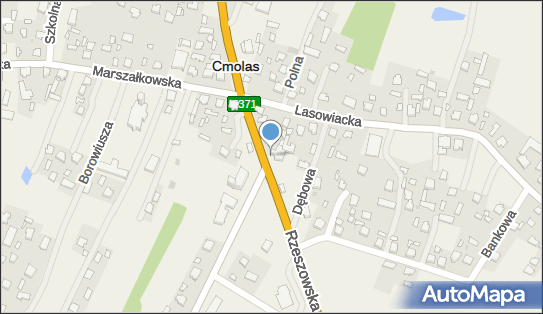 GLS - Punkt odbioru, Ul. Cmolas 227A, Cmolas 36-105