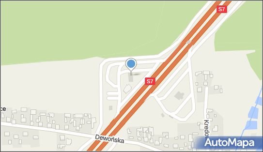 GLS - Punkt odbioru, DEWONSKA 66, Nowiny 26-052