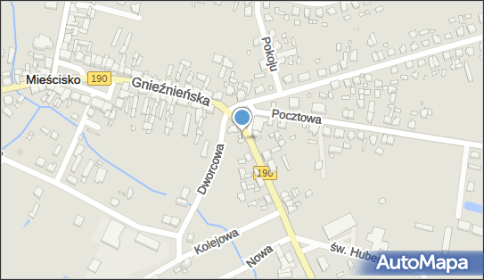 GLS - Punkt odbioru, Ul. Gnieznienska 20A, Miescisko 62-290