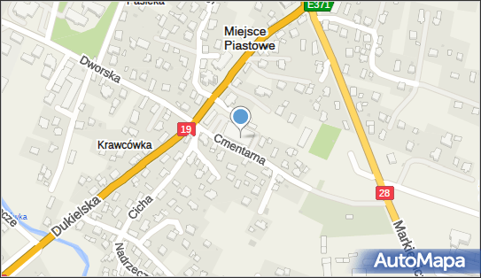 GLS - Punkt odbioru, CMENTARNA 5, Miejsce Piastowe 38-430