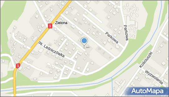 GLS - Punkt odbioru, Ul. Zielona Dz. 116/27, Wegierska Gorka 34-350