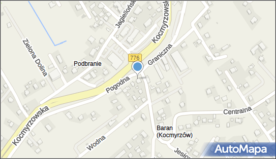 GLS - Punkt odbioru, Ul. Pogodna 28 Lok. Lu 3,4,5 ., Dojazdow 32-010