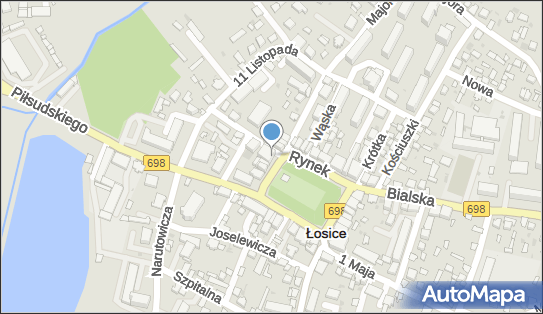 GLS - Punkt odbioru, Rynek 3, Losice 08-200