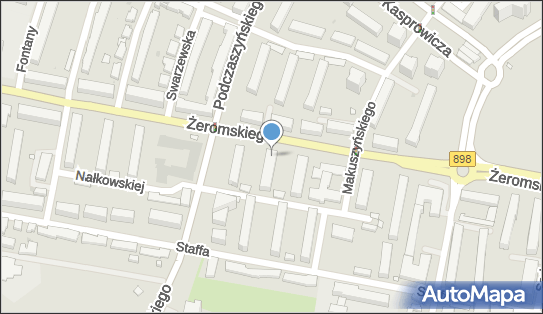 GLS - Punkt odbioru, ZEROMSKIEGO 17, Warszawa 01-882