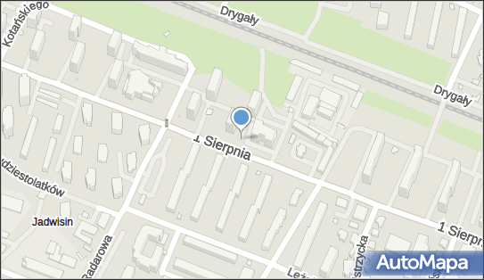 GLS - Punkt odbioru, Ul. 1 Sierpnia 32 Ua2, Warszawa 02-134