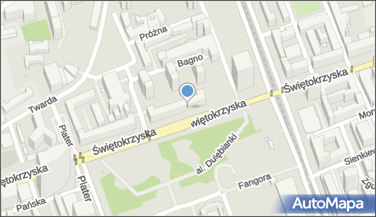 GLS - Punkt odbioru, Swietokrzyska 30, Warszawa 00-116