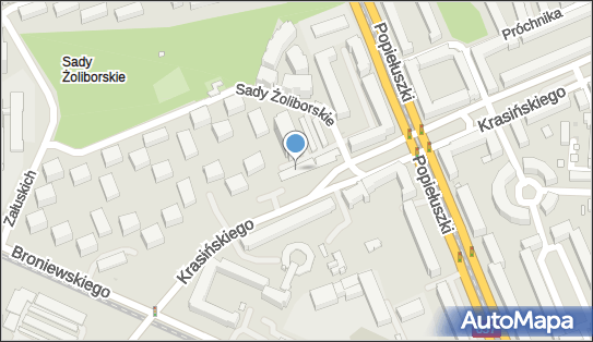 GLS - Punkt odbioru, KRASINSKIEGO 24, Warszawa 01-769