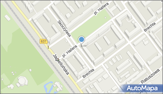 GLS - Punkt odbioru, Ul. Plac Hallera 4 Lok. 44, Warszawa 03-464