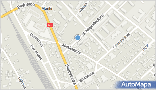 GLS - Punkt odbioru, al. Niepodległości 2a/2, Mońki 19-100