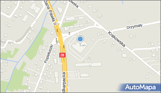 GLS - Punkt odbioru, KRAKOWSKA 187, Krosno 38-400