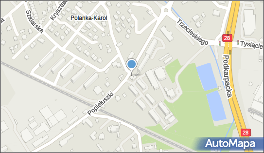 GLS - Punkt odbioru, Ul. Popieluszki 83A, Krosno 38-400