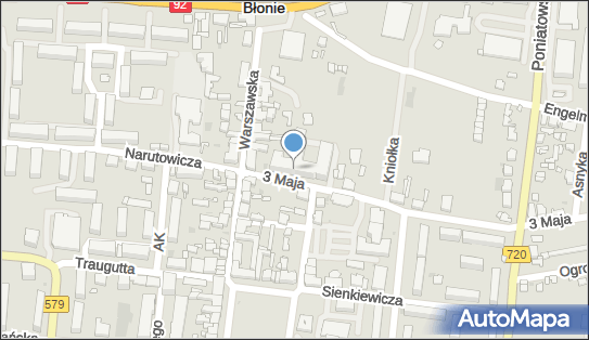 GLS - Punkt odbioru, Ul. 3 Maja 5 Lok. U4, Blonie 05-870